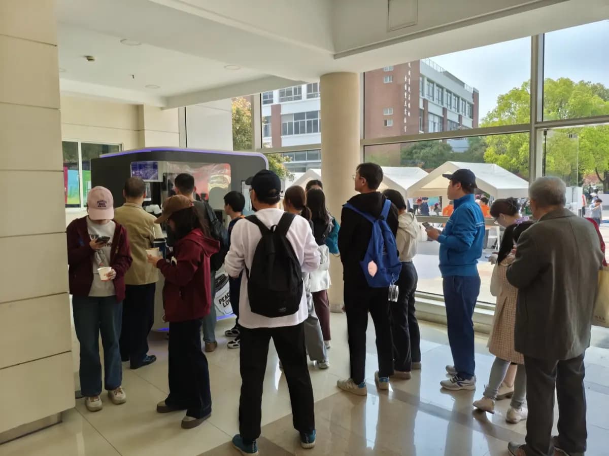 High-frequency self-service point at SJTU campus
